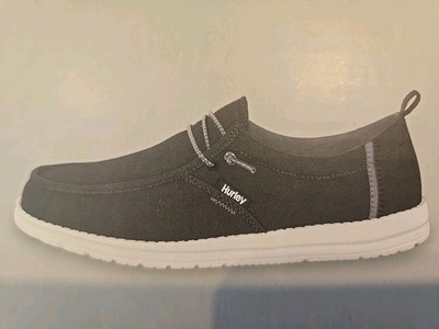 Hurley Laguna  Black Water Repellent Slip On Loafers Shoes 1899593 Mens 9 New Hurley Mens Laguna 1899593 Black Slip On Casual Shoes  main image 3