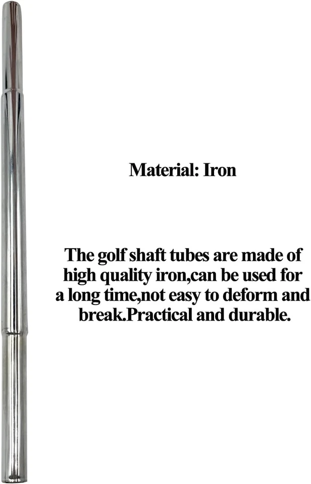 0.580" 0.600" Putter Golf Shaft Extension for Iron/Wooden Golf Club Repair Repla - Image 3 of 4