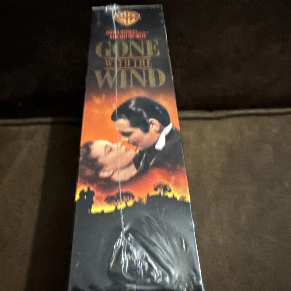 Gone With the Wind VHS 2 Tape Box Set SEALED From 1998 Classic Rare - Image 3 of 4