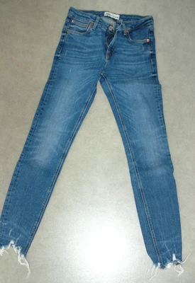 Jean marque Zara skinny effet used taille 36 - Photo 1/2