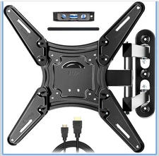 TV Wall Mount for Most 28-60 Inch LED LCD Flat Curved Screen TVs