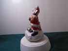 Vintage Ceramic Santa Music Box — photo 5