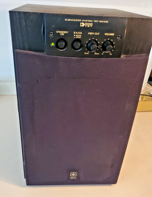 Yamaha YST-SW105 Powered Subwoofer for sale online | eBay