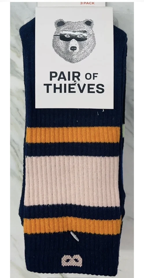 3pack Pair Of Thieves Cushion Crew Socks Men’s Size 6-12 - Image 2 of 4