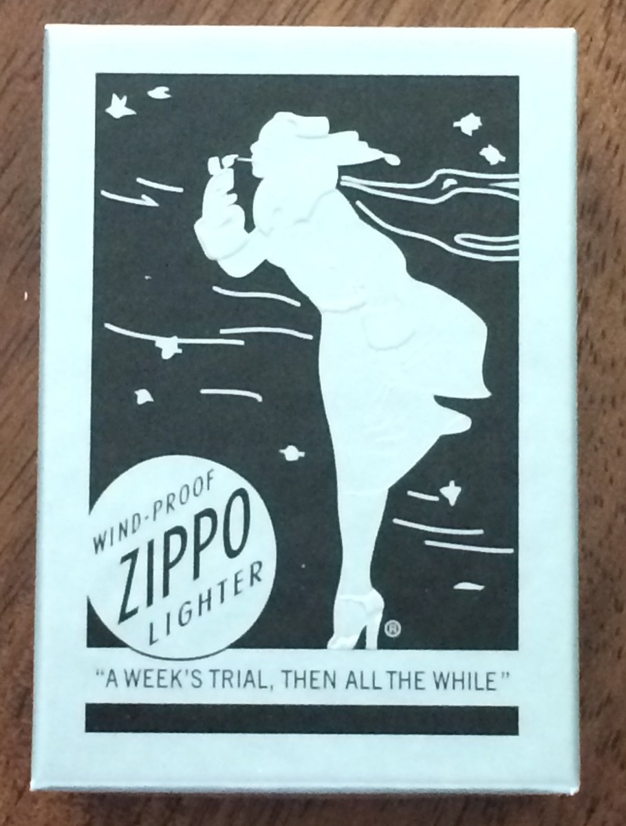 Zippo Windproof Replica 1935 Brushed Chrome Lighter w-slashes