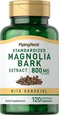 Magnolia Bark Extract 800 Mg Honokiol Stress Support Emotional Boost, 120 Caps