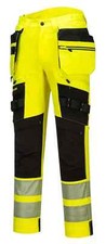 PORTWEST DX4 Hi Vis Detachable Holster Trouser Triple-stitched Safety Pant DX442