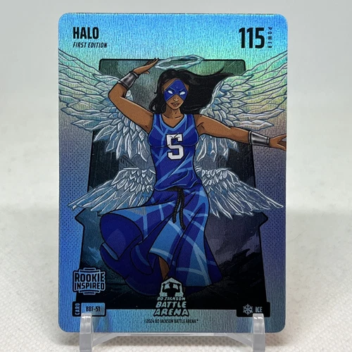 Angel Reese Bo Jackson Battle Arena - Halo Blue Ice #BBF-51 - Alpha Edition