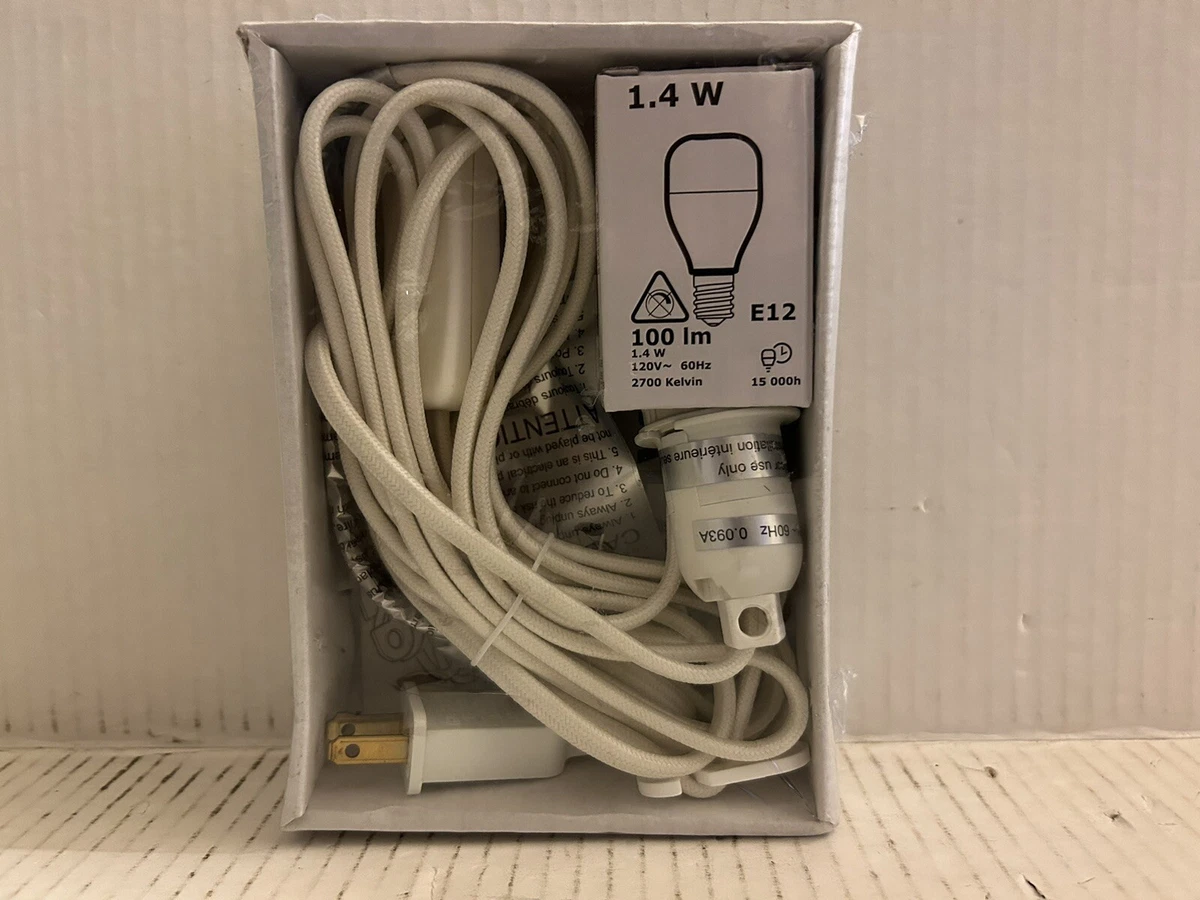 IKEA STRALA Cord Set with E12 Bulb 157