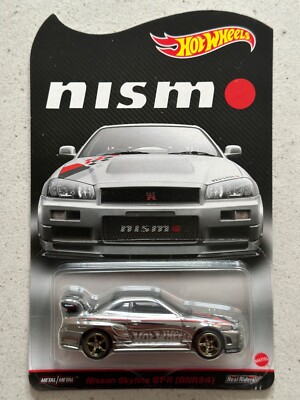 Hot Wheels NISSAN SKYLINE GT-R R34 NISMO JDM BNR34 | eBay