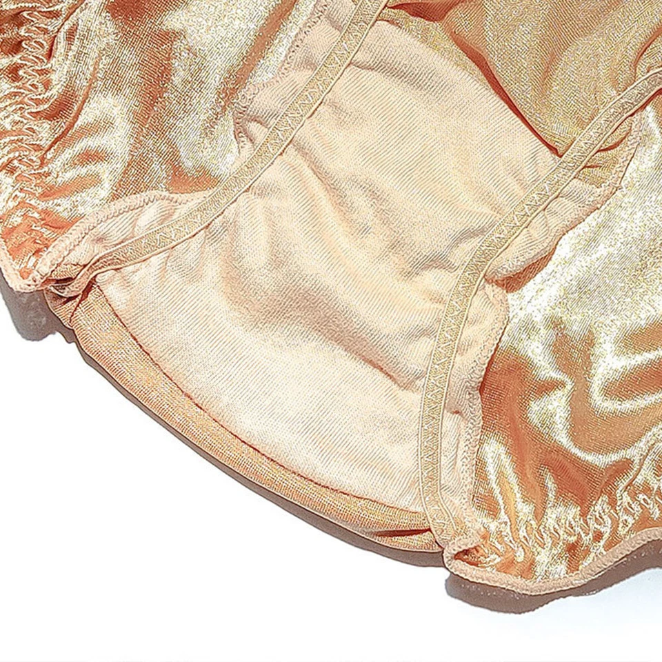 Damen Sexy Slips Satin Dessous G-String Nahtlose Höschen Unterwäsche ∧ - Bild 3 von 4