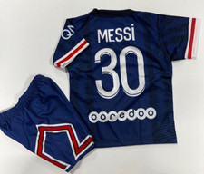 PSG youth navy jersey Messi 30 Paris Home 22/23 Soccer Baby 12 Months NEW
