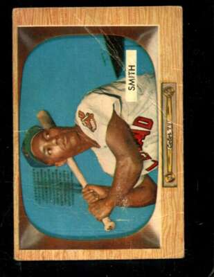 1955 BOWMAN #20 AL SMITH POOR INDIANS *X65847