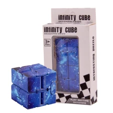 Infinity Cube Fidget Tool Portable Gadget for Anxiety and Stress Relief