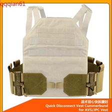 Tactical Elastic Cummerbund Magazine Plate Carrier Pouch Quick Release Waistband