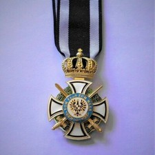 WW1 German House Medal Order of Hohenzollern Commander Class High Replica