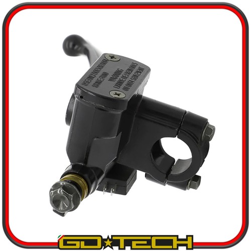 COPPIA POMPE FRENO MOTO SCOOTER PIT BIKE UNIVERSALI ANTERIORE DX e POSTERIORE SX - Imagen 5 de 11