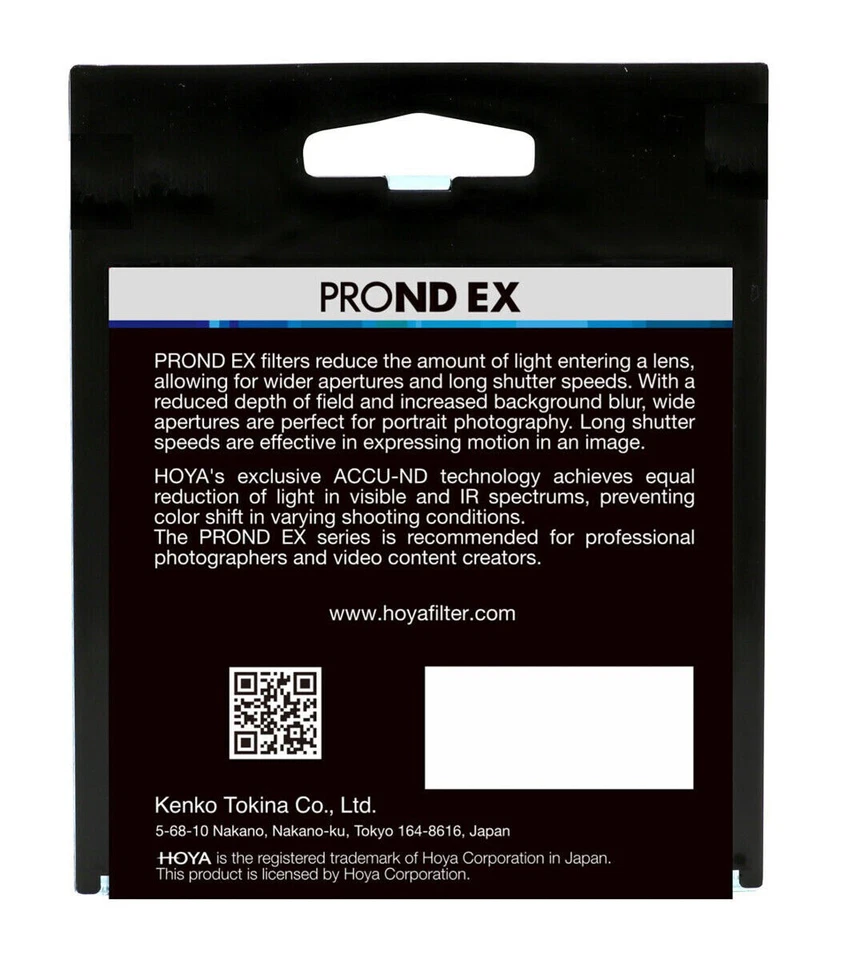 HOYA Pro ND8 EX Filter 77mm, 3 stops, ND 8, lens filter, neutral density, NEW - Image 3 of 3