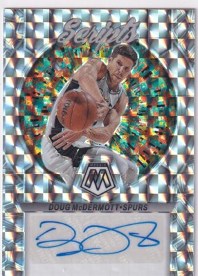 2022-23 Panini Mosaic NBA No. MS-MCD Doug McDermott Auto Mosaic Scripts