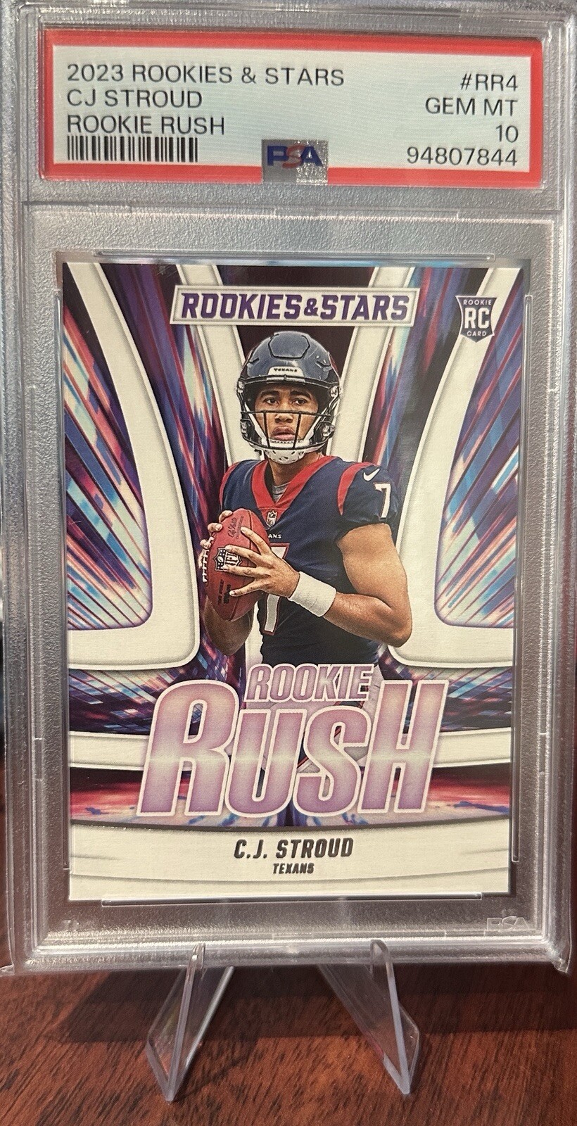 2023 Panini Rookies & Stars - Rookie Rush #RR-4 C.J. Stroud (RC) PSA10 !!!!