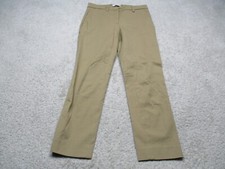 Babaton Pants Womens 4 Beige Chino Slacks Straight Cotton Stretch