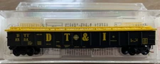 Micro-Trains Line N Scale #106050 Detroit, Toledo & Ironton 50' 14 Panel Gondola