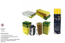 MANN FILTER Paket MANNOL Klimareiniger für VW Caddy II Kasten 9K9A 1.9 SDI Polo