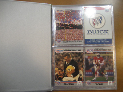 super bowl 25 limited edition silver anniversary commemorative card set Amazon.com : Pro Set Super Bowl XXV Limited Edition Silver Anniversary  Commemorative NFL Football Card Set : Sports Related Trading Cards : Sports  & Outdoors main image 1