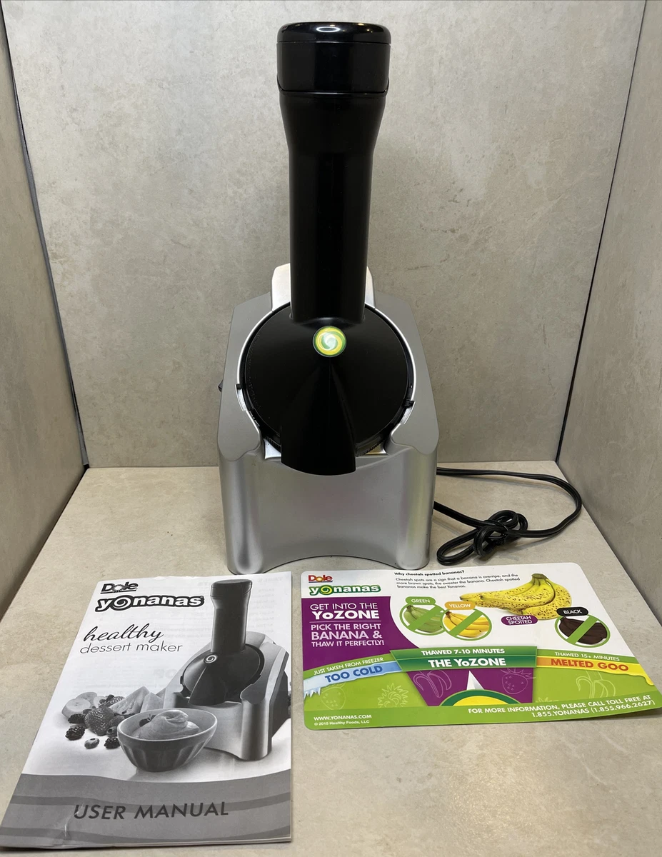 Yonanas 901 Electric Healthy Frozen Fruit Dessert Treat Maker
