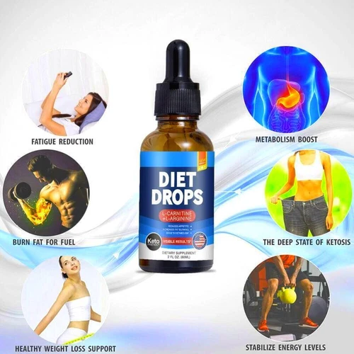 Keto Diet Drops 60ML Ketontropfen Fettabbau Effective Weight Loss Support Drops - Bild 2 von 5