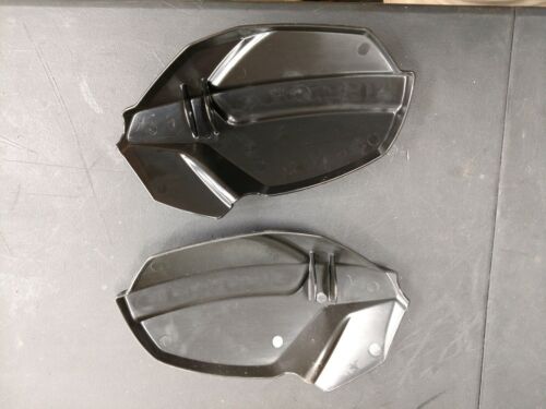New OEM ATV SNOW POLARIS SET PAIR BLACK HAND GUARDS 2875536-293 - Picture 2 of 2
