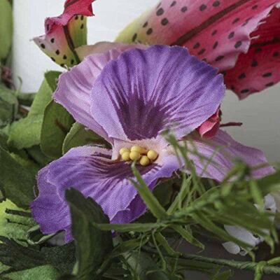 PAckage of 4 Artificial Pansy and Tiger Lily 26'' Long Swags