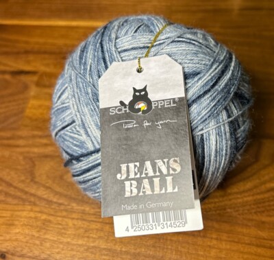  125/kg Jeans Ball Yarn Blues 100g Schoppel 2126  Müllers Esel