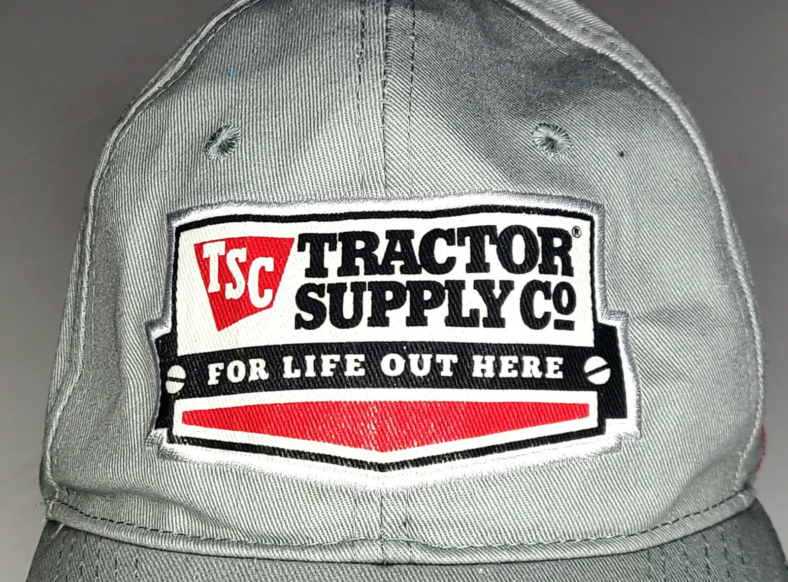 TSC Tractor Supply Co. For Life Out Here Men's Hat Cap 'Since 38' Gray NEW  749394197643 | eBay