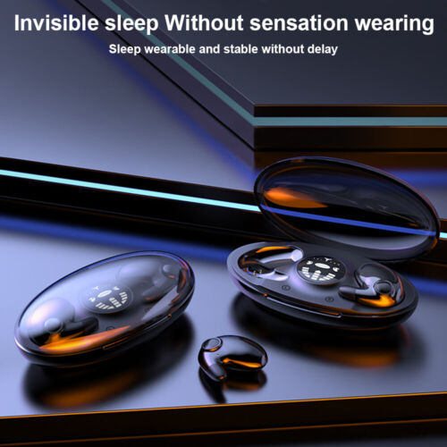 Invisible Bluetooth Earphones Wireless Bluetooth Headset HiFi Stereo Headphones - Picture 3 of 17