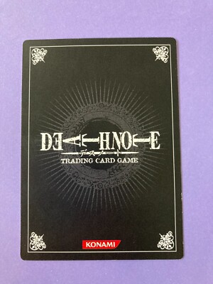 Death Note L konami Trading Card Kiichiro Okida DN1-26 Very Rare