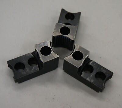 Set of 3 6.5H Jaws 1.25'' wide  x 2.5'' OAL, Serrated, sh6651