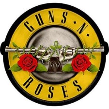 Guns N Roses Bullet Logo Sticker Decal Official Heavy Metal