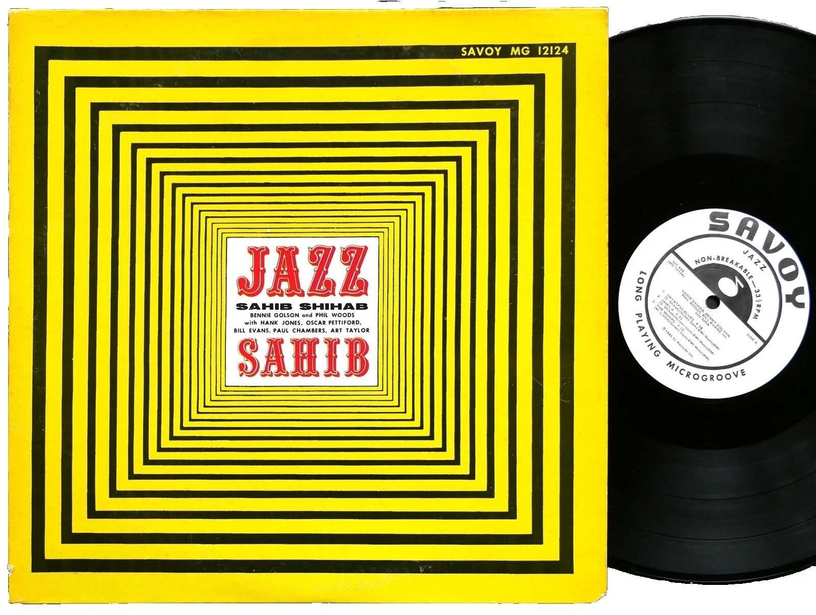 Savoy Jazz Bebop discos de vinilo