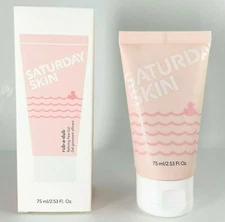 Saturday Skin Rub-A-Dub Refining Peel Gel Exfoliant Full Size 2.53oz New Sealed
