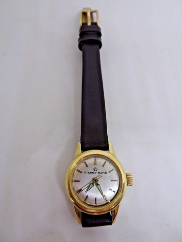 Eterna - Matic 18ct Ladies Gold Watch - 第 6/7 張圖片