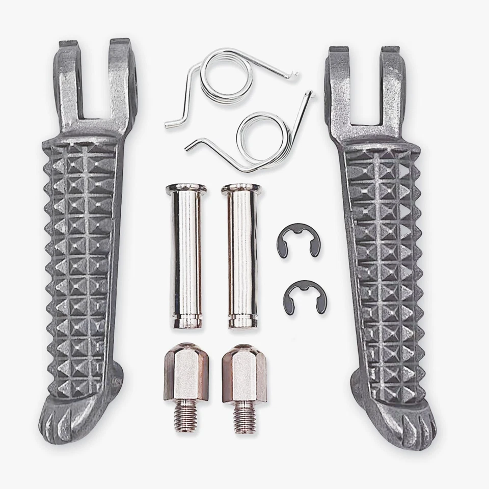 Pair Front Foot Pegs Fit For Yamaha YZF R1 98-24 YZF R6 03-20 YZF R6S 03-08 - Image 4 of 4