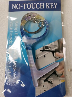   EASY No Touch Virus Prevention Personal Door Opener Button Pusher Key Chain! 