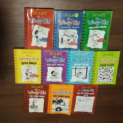 Diary of a Wimpy Kid SOFT COVER by Jeff Kinney: SELECT YOUR TITLE