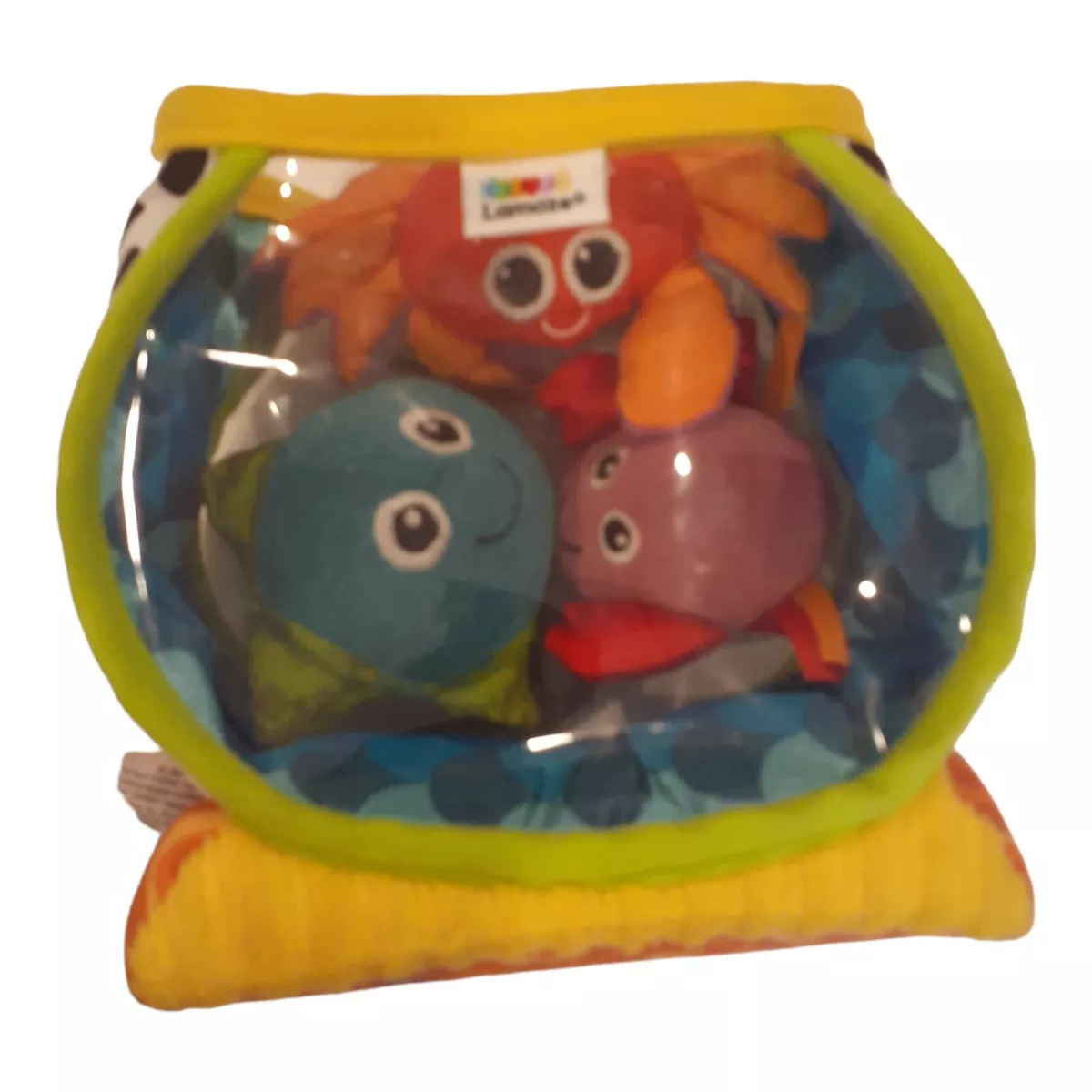 LAMAZE My First Fishbowl Premier Aquarium Toy Sensory Play Baby Fish Crab  Star