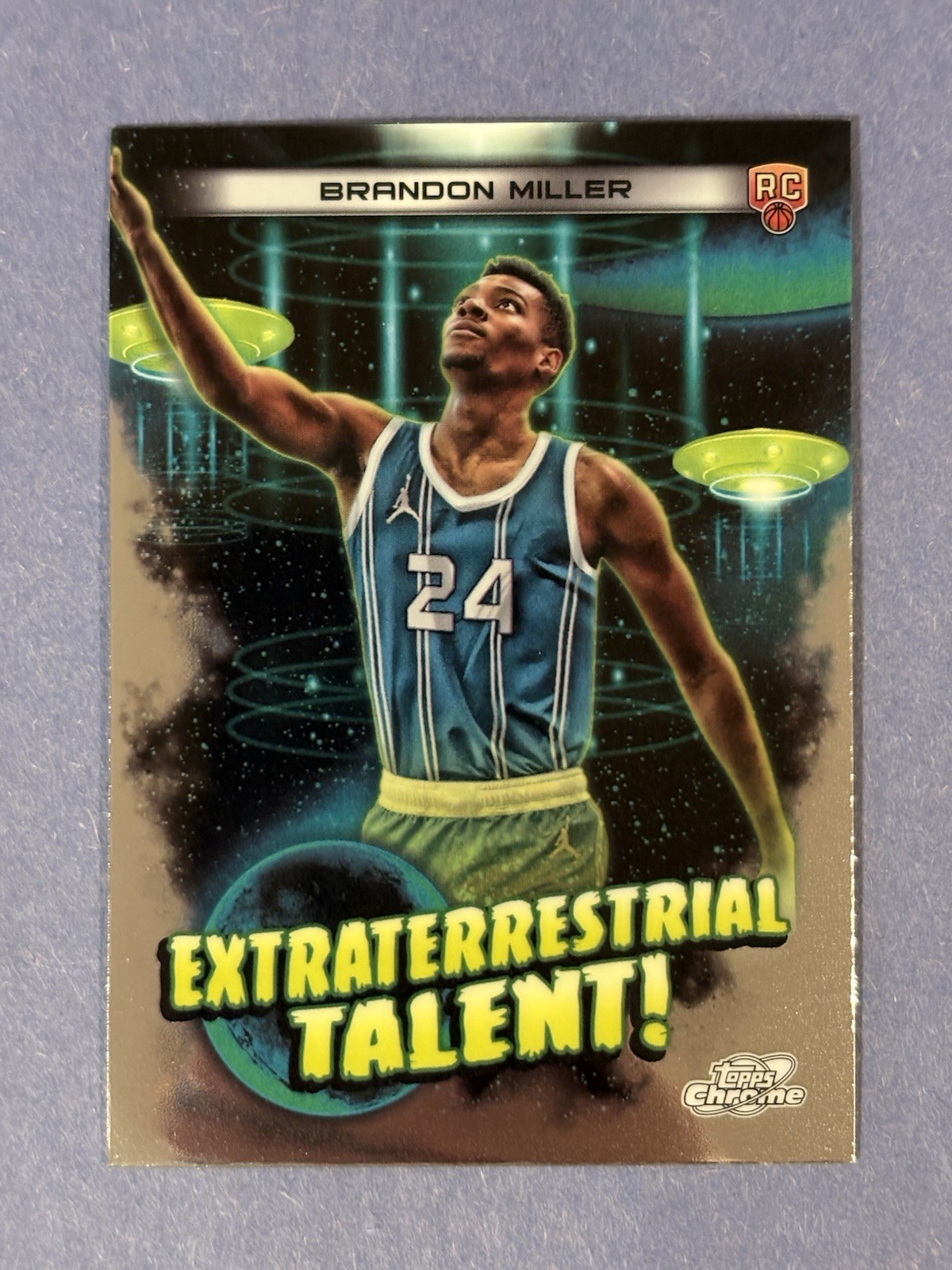 2023-24 Topps Cosmic Chrome - Extraterrestrial Talent Brandon Miller #ET-19 (RC)