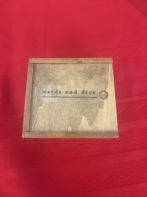 Cards And Dice- 2 Decks And 5 Dice