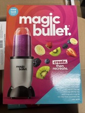 Magic Bullet Blender, Small, Silver, 11 Piece...