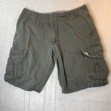 UNIONBAY Men's Cargo Shorts Size 38 Y2k style Olive Green Grey