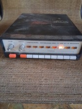Vintage Realistic Patrolman Pro 77 VHF Hi-Lo Radio Scanner W/ Bracket Powers On